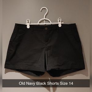 Old Navy Black Shorts